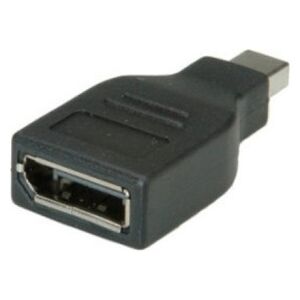 Adapter AV Roline Adapter ROLINE DisplayPort, DP żeński/mini DP męski