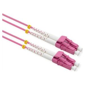 Triton VALUE F.O. Kabel 50/125µm OM4, LC/LC, złącze niskostratne, fioletowy, 7 m