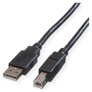 Kabel USB Roline ROLINE GREEN USB 2.0 kabel, Type A-B, zwart, 1,8 m