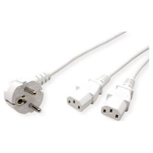 Kabel zasilający Roline Kabel zasilający ROLINE Y, biały, 2 m