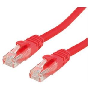 Value VALUE Kabel krosowy Kat.6A (klasa EA) UTP, czerwony, 0,3 m