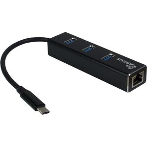 HUB USB Triton Inter-Tech ARGUS IT-410 USB 3.2 Gen 1 (3.1 Gen 1) Type-C Czarny