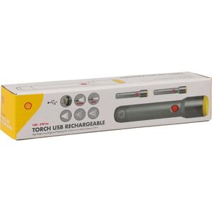 Latarka Koopman LATARKA TAKTYCZNA ALUMINIOWA 15 CM SHELL USB