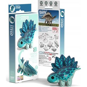 Fat Brain Toys Dinozaur Stego Eugy. Eko Układanka 3D