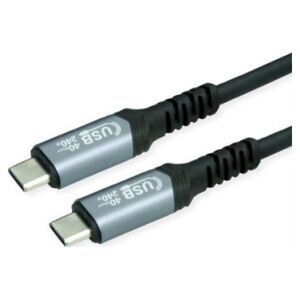 Kabel USB Triton Kabel VALUE USB4 Gen3x2, C-C, M/M, 40Gbit/s, 240W, zwart, 1 m