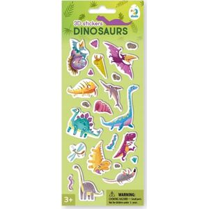 Incood Naklejki 3D Dinosaurs