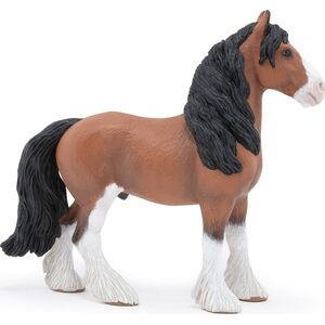 Figurka Teka Koń Clydesdale