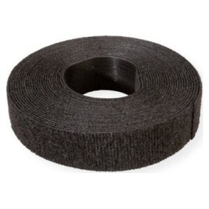Organizer Velcro VELCRO ONE-WRAP rzep nieperforowany na rolce, 20 mm, czarny, 25 m