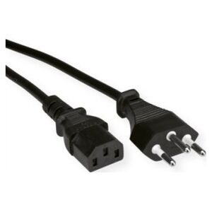 Triton Kabel zasilający VALUE (CH), czarny, 1,8 m