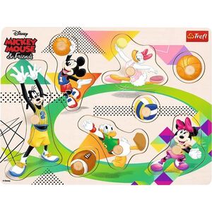 Trefl Puzzle medium drewniane - Mickey & Friends TREFL