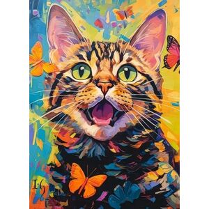 Castorland Puzzle 260 Happy Cat CASTOR