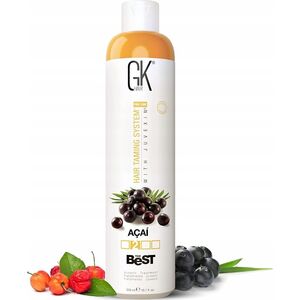 GK HAIR (Global Keratin) Global Keratin, The Best Acai, Hair Cream Treatment, For Smoothening, 1000 ml For Women