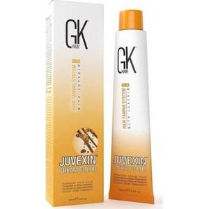 GK HAIR (Global Keratin) Global Keratin, Cream Colour, Permanent Hair Dye, 6.11 Intense Dark Ash Blonde, 100 ml For Women