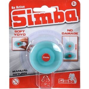 Simba SIMBA Niebieskie Gumowe Miękkie Jojo dla Dzieci