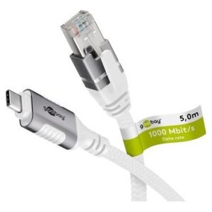 Kabel USB Goobay Kabel Ethernet USB-C™ 3.1 do RJ45, 5 m - Długość kabla 5 m