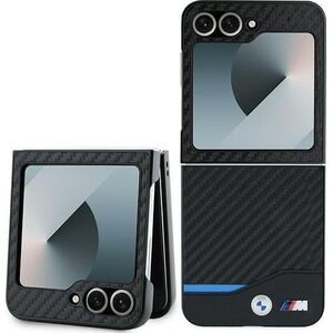 BMW BMW BMHCZF622NBCK Z Flip6 F741 czarny/black hardcase Carbon Blue Line