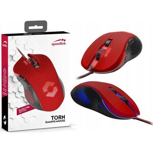 Mysz Speedlink Speedlink mouse Torn, red/black (SL-680008-BKRD)