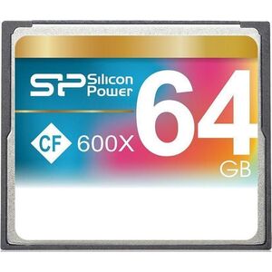 Karta Silicon Power 600x Compact Flash 64 GB  (SP064GBCFC600V10)