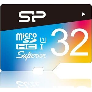 Karta Silicon Power Superior MicroSDXC 32 GB Class 10 UHS-I/U1  (SP032GBSTHDU1V20SP)