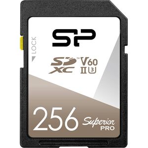 Karta Silicon Power Superior Pro SDXC 256 GB Class 10 UHS-II/U3 V60 (SP256GBSDXJV6V10)