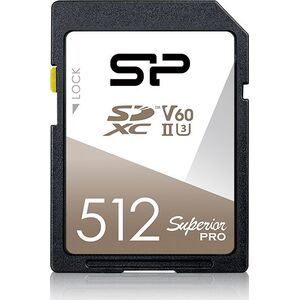Karta Silicon Power Superior Pro SDXC 512 GB Class 10 UHS-II/U3 V60 (SP512GBSDXJV6V10)