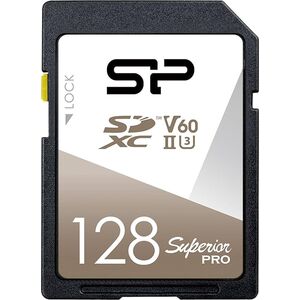 Karta Silicon Power Superior Pro SDXC 128 GB Class 10 UHS-II/U3 V60 (SP128GBSDXJV6V10)