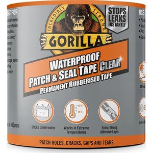 Gorilla Sports Gorilla tape Patch & Seal 2.4m, clear