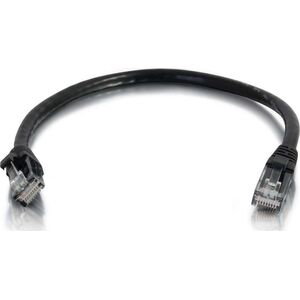 C2G Kabel / 1 m Black CAT6 PVC Snagless UTP Patch