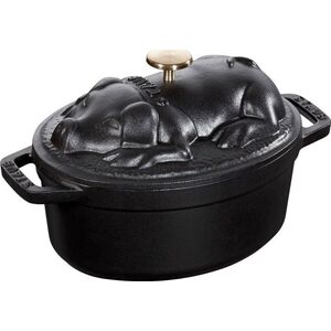STAUB Garnek żeliwny owalny prosię Staub