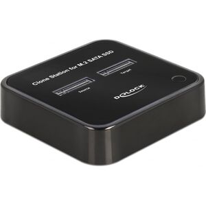 Delock Delock - SSD-Dockingstation Schachte: 2 - M.2 - M.2 Card - USB-C 3.2 (Gen 2) - Schwarz