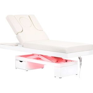 Activeshop Spa leżanka kosmetyczna Azzurro 815B świecąca white podgrzewana
