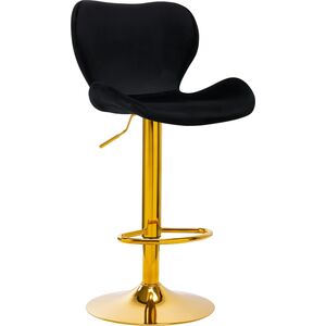 Activeshop 4Rico Hoker barowy QS-B15 aksamit czarny