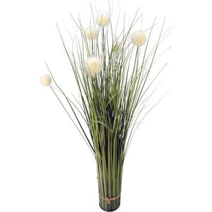 Saska Garden SZTUCZNA TRAWA FEJKA JAK ŻYWA Z BIAŁYMI KULKAMI 70 CM