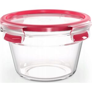 Emsa Emsa Clip&Close Glass Food Container 900 ml red