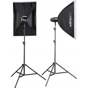 Zestaw studyjny Walimex walimex pro Newcomer 300 II Set Double