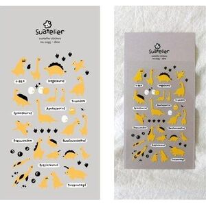 Susy Card Naklejki ozdobne Dinozaury