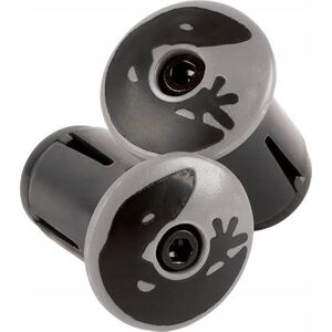 Lizard Skins Korki do kierownicy LIZARDSKINS Road Bar End Plugs - Cool Gray para (NEW)