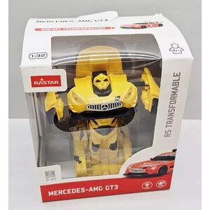 Rastar RASTAR Die cast 1:32 Mercedes-Benz GT3 AMG transformable car with light and sound, 62300
