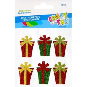 Craft with Fun ORNAMENT BN EVA GIFT FACILITY 6PCS CF PBH 12/144 9699965 5908275192282