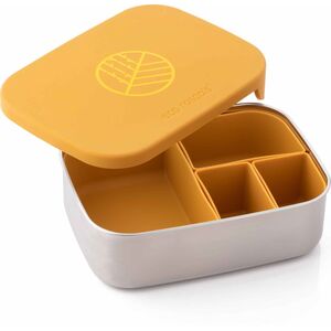 ECO RASCALS ECORASCALS Klasyczny Lunch Box Bento musztardowy