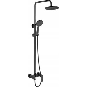 Zestaw prysznicowy Invena SHOWER COLUMN DOKOS W BATH MIXER BLACK