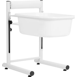 Activeshop Brodzik do pedicure z regulowaną wysokością biały