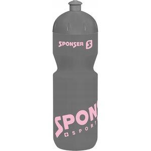 Sponser Bidon SPONSER NET grey / pink 750 ml (NEW)