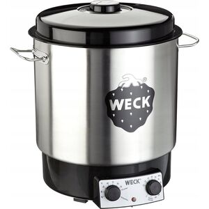 Jata WECK Preserving Cooker Stainless Steel with Clock