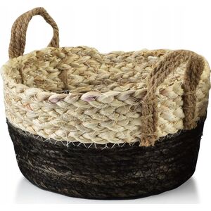 Home Styling Collection Kosz z trawy morskiej L Śr.25xh13 Lumarko!