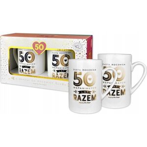 Pan Dragon Zestaw 2 kubków Gold 50 rocznica