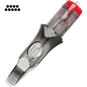 Activeshop Cartridge do tatuażu El Cartel V2 - 0.35 9RM LongTaper 10szt.
