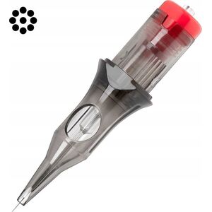 Activeshop Cartridge do tatuażu El Cartel V2 - 0.30 9RL Long Taper 10 szt.