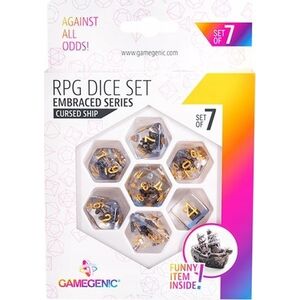 Gamegenic Gamegenic: Embraced Series - RPG Dice Set - Cursed Ship