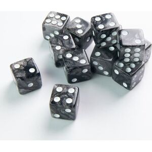 Gamegenic Gamegenic: Galaxy Series - D6 Dice Set (16 mm) - Moon